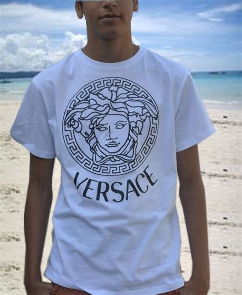 replica versace t-shirt|versace imitation necklace.